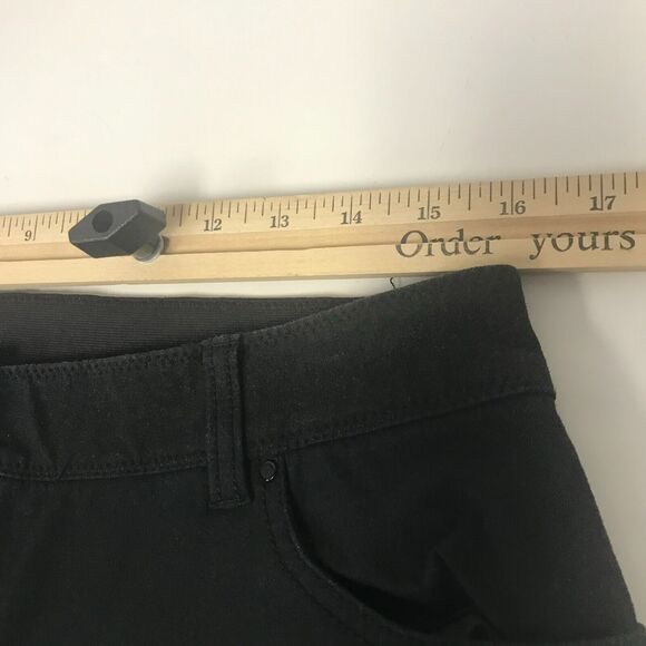 Chicos So Slimming Ankle Pant Womens Medium Black Jean Elastic Comfort Stretch - Picture 8 of 10